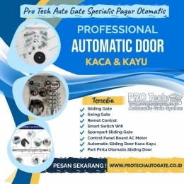 Keunggulan Automatic Door Kaca & Kayu untuk Rumah Modern
