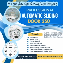 Automatic Sliding Door 250: Keunggulan, Spesifikasi, & Harga Terbaru